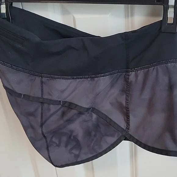 Lululemon Black and Gray Athletic Shorts - Picture 4 of 4